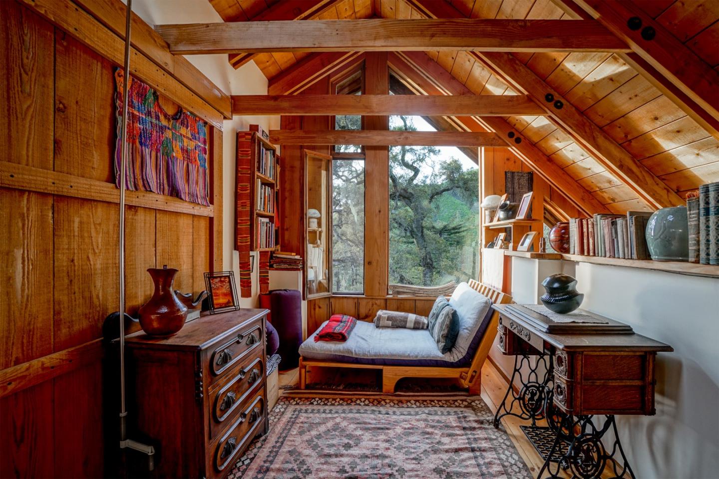 37763 Palo Colorado Road Carmel, CA 93923 - Photo 12 of 32 a backyard of a house with barbeque oven table and chairs