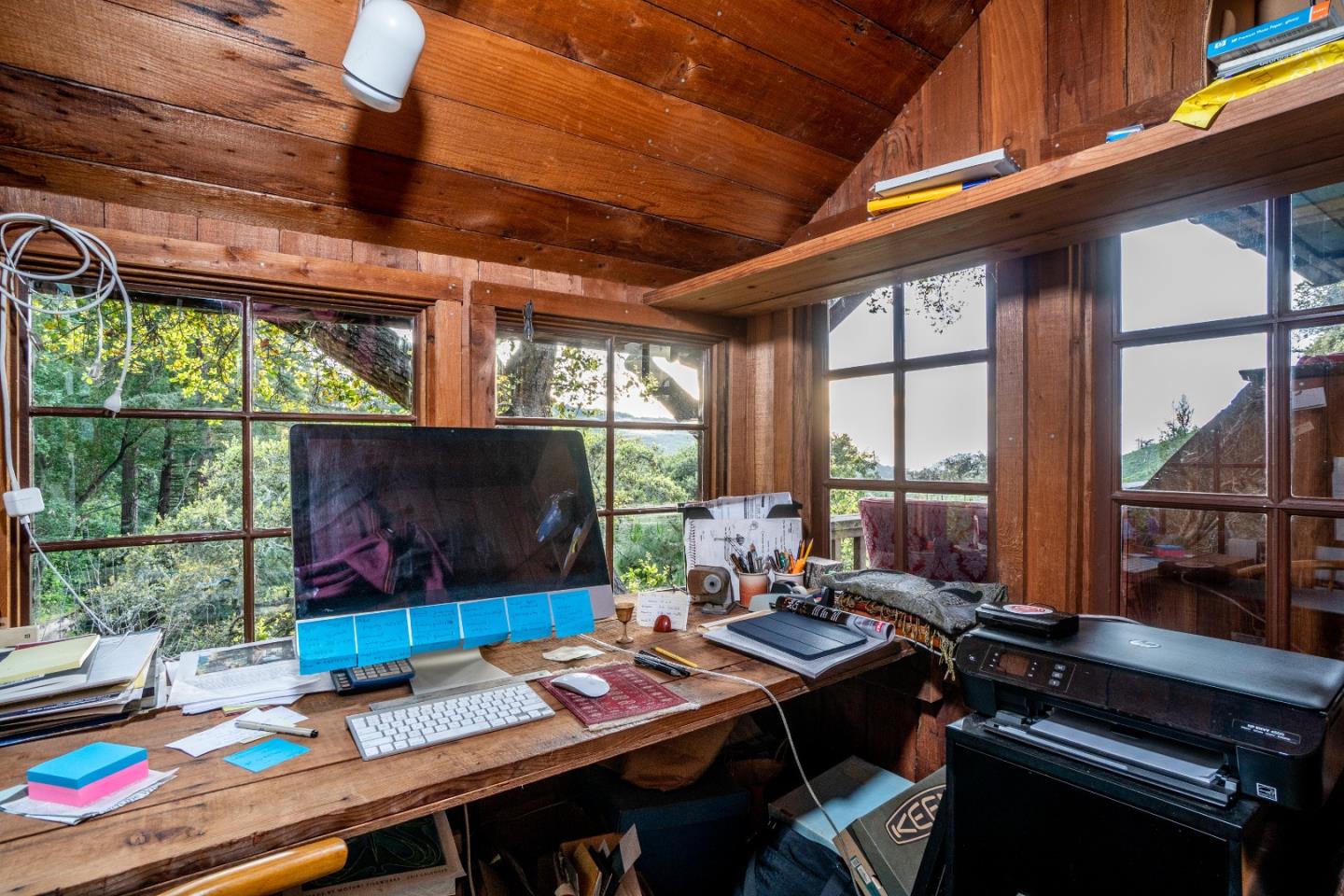 37763 Palo Colorado Road Carmel, CA 93923 - Photo 17 of 32 a room with furniture pool table and a floor to ceiling window