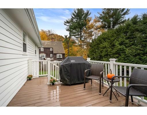 10 Hemlock Road Reading, MA 01867 - Photo 39 of 42 a view of a chairs and table on the deck