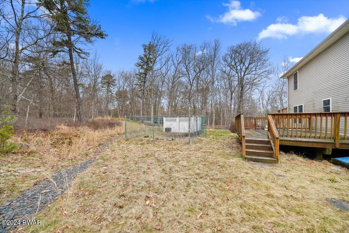 121 Caribou Road Dingmans Ferry, PA 18328 - Photo 33 of 38 Rear Yard
