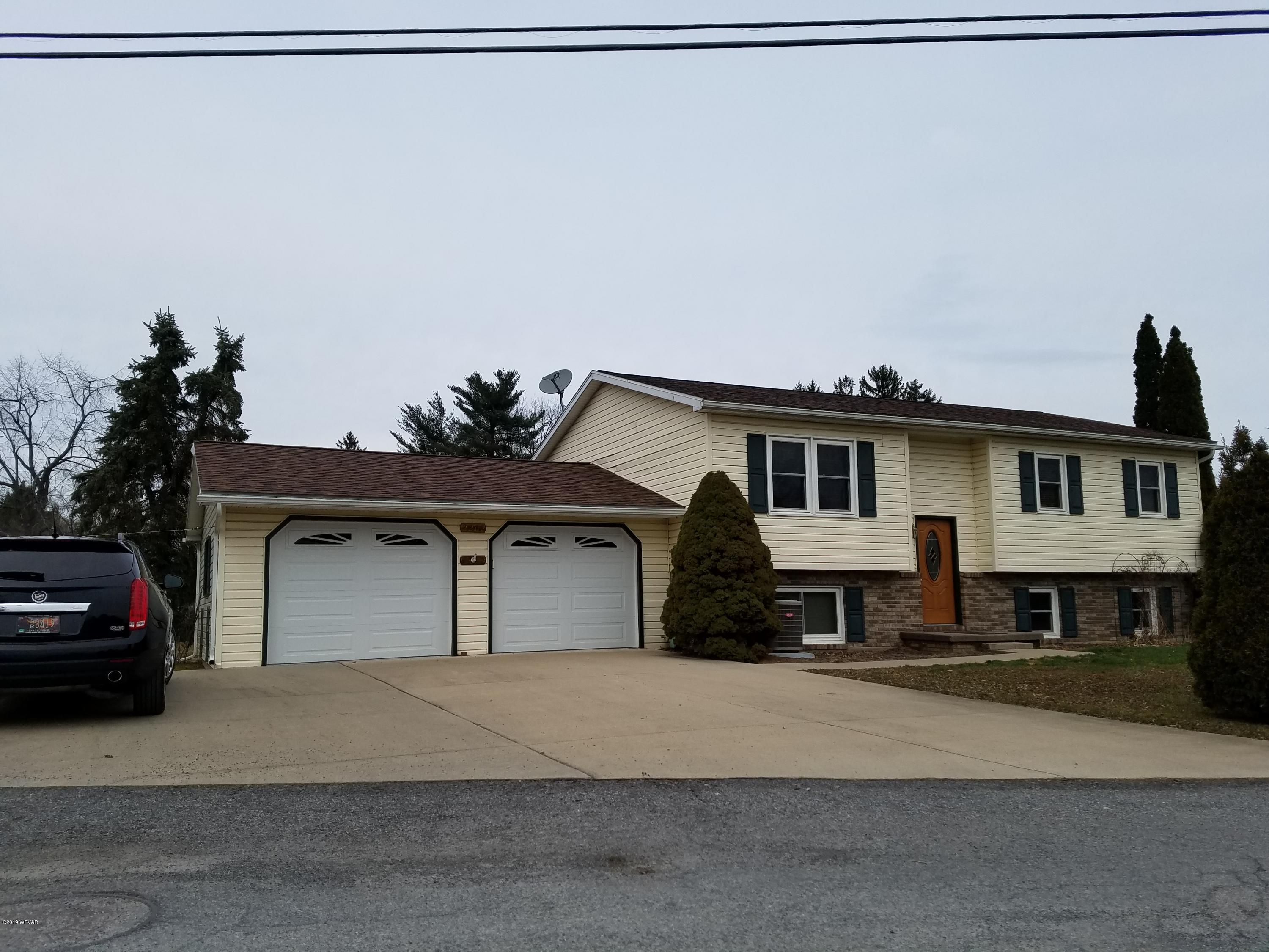 2202 Division Road Williamsport, PA 17701 - Photo 1 of 25 Front View showing Garage