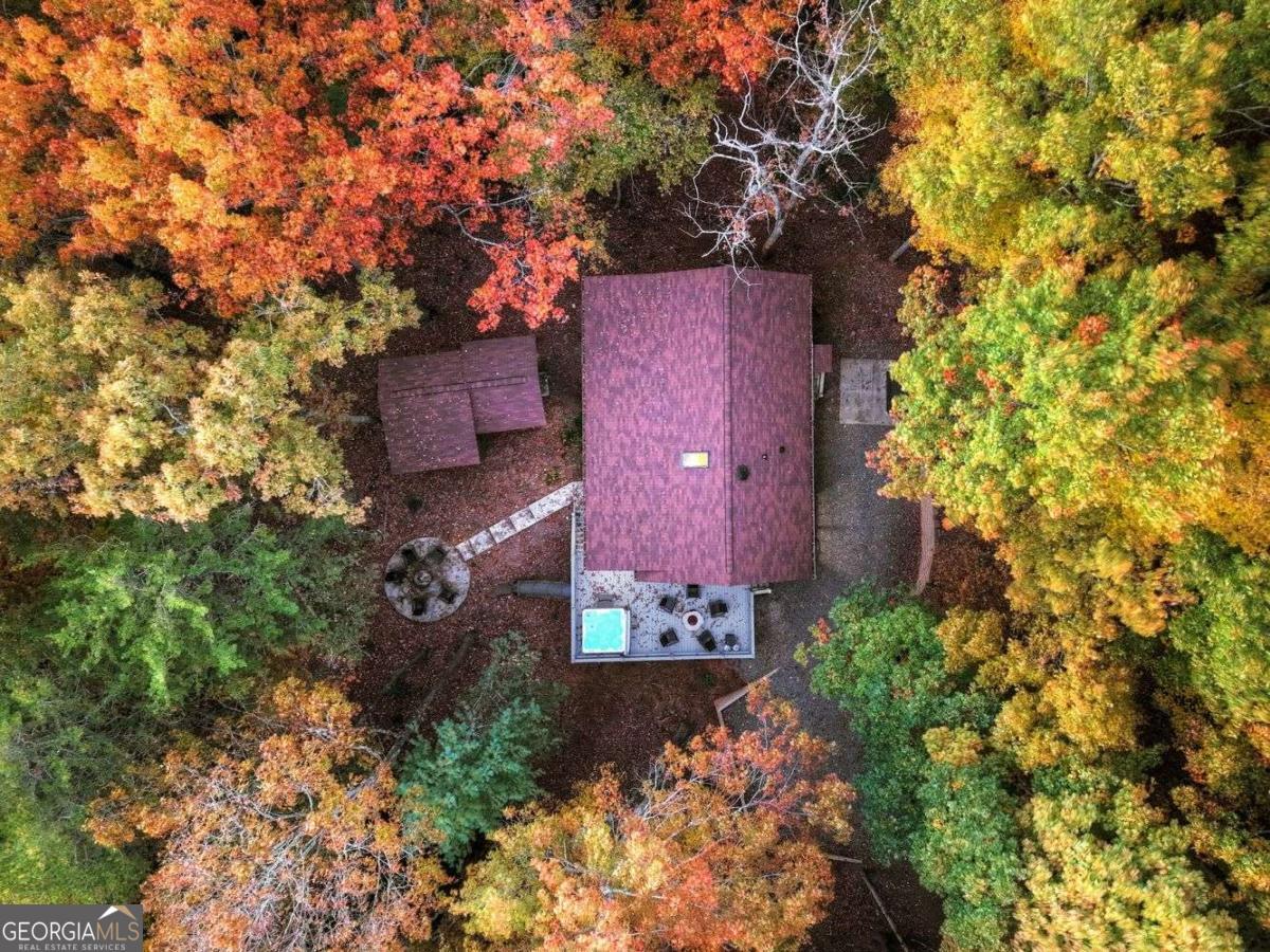 50 Lake View Drive, Unit 26 Blue Ridge, GA 30513 - Photo 25 of 33 an aerial view of a house with a yard