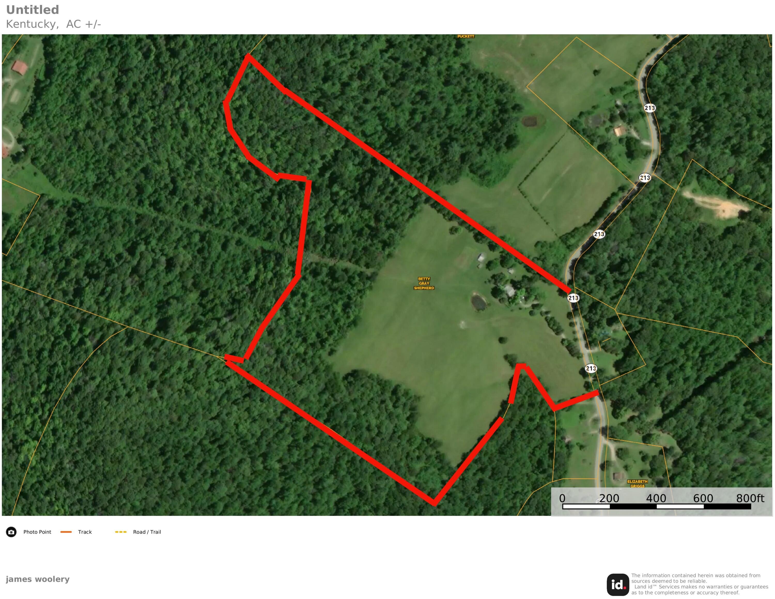 1351 Furnace Junction Road Ravenna, KY 40472 - Photo 3 of 61 PVA map shows 34 acres of beautiful Kentucky mountain land complete with a home, barn, and 7 outbuildings—perfect for farming, recreation, or your private retreat!