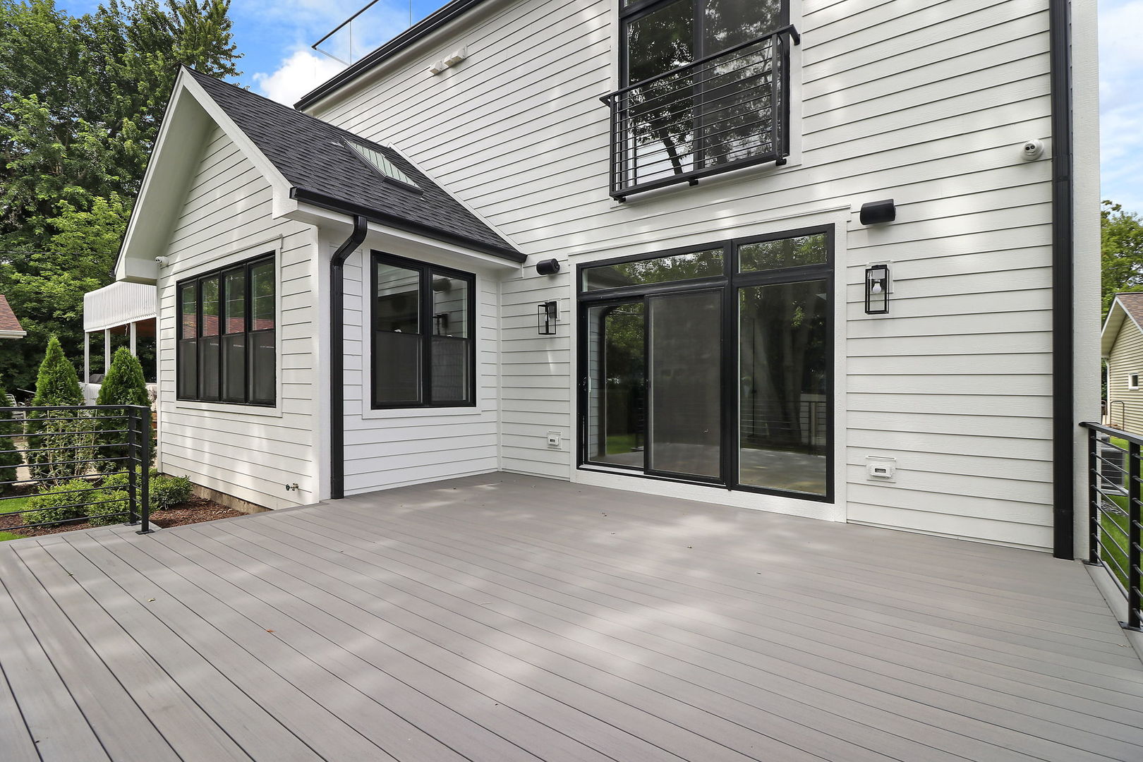 N1812 Hillside Road Linn, WI 53147 - Photo 47 of 52 a view of a house with wooden deck