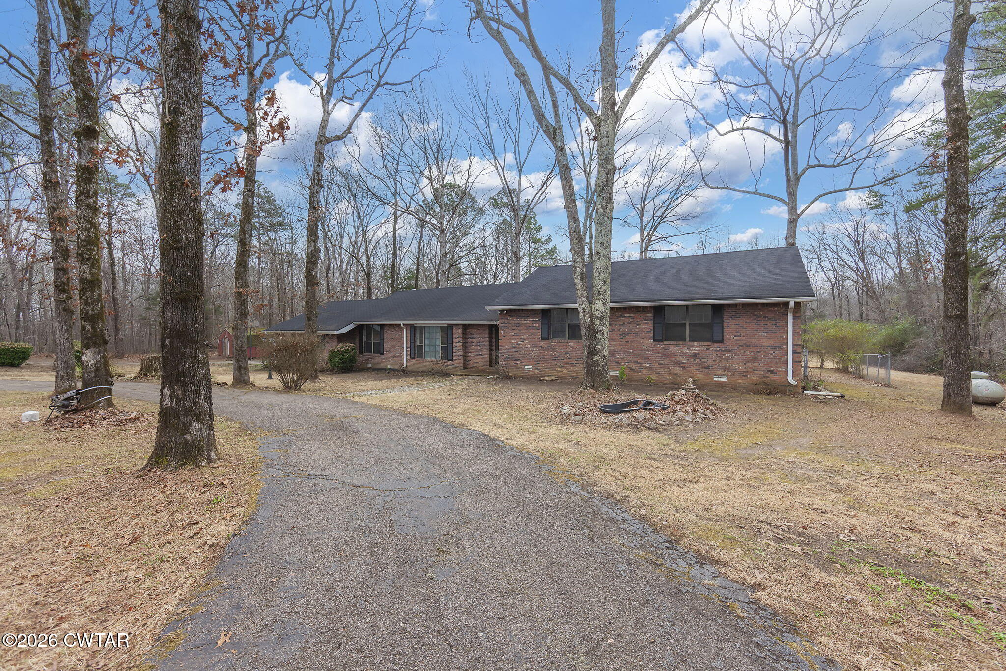 192 New Salem Road Bethel Springs, TN 38315 - Photo 22 of 32 a view of a house with snow on the road
