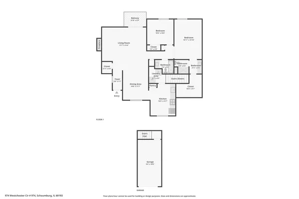 $299,000 | 974 Westchester Circle, Schaumburg, IL 60193