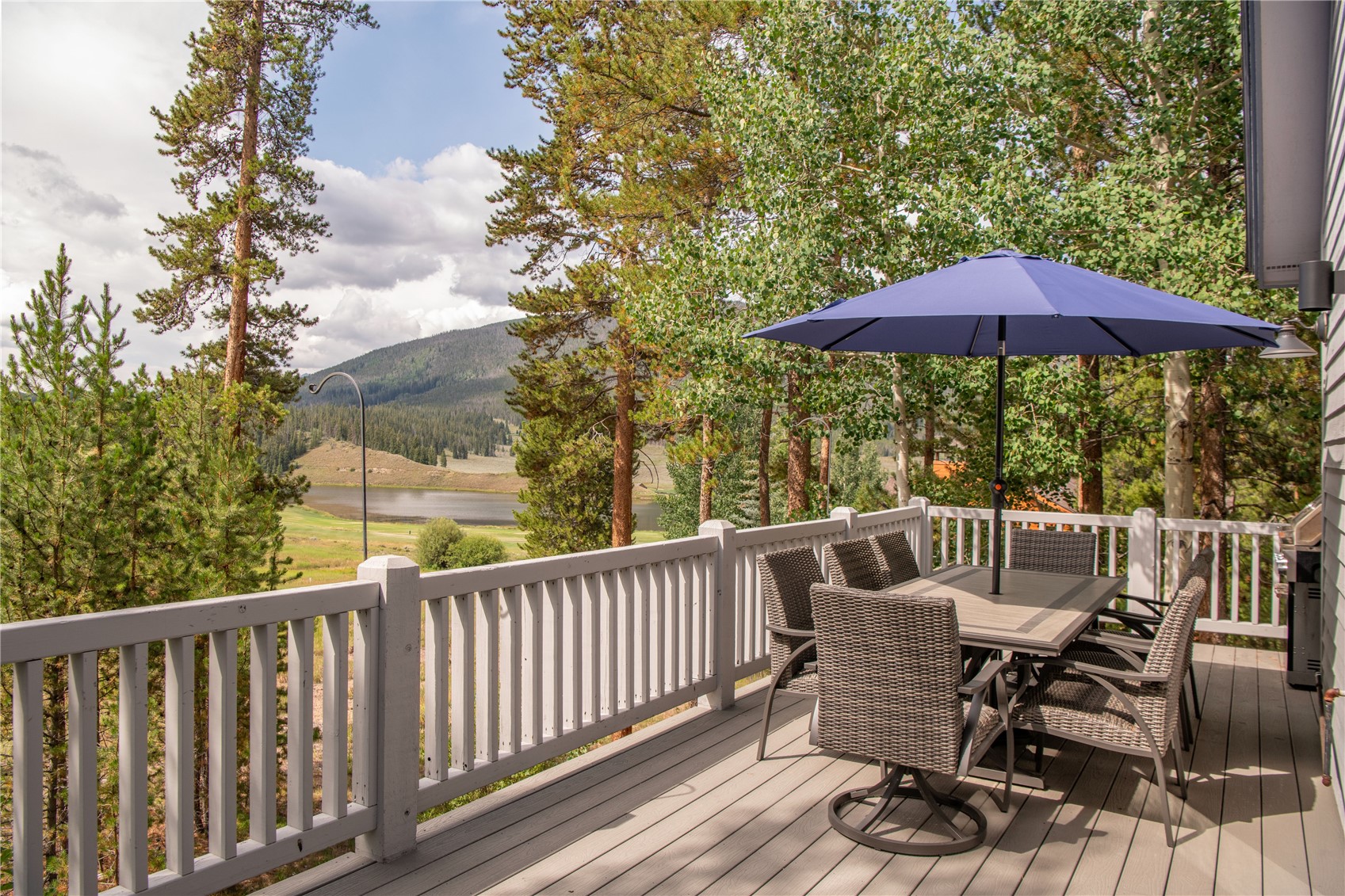 48 Keystone Ranch Golf Service Road Keystone, CO 80435 - Photo 16 of 49 Back deck and patio