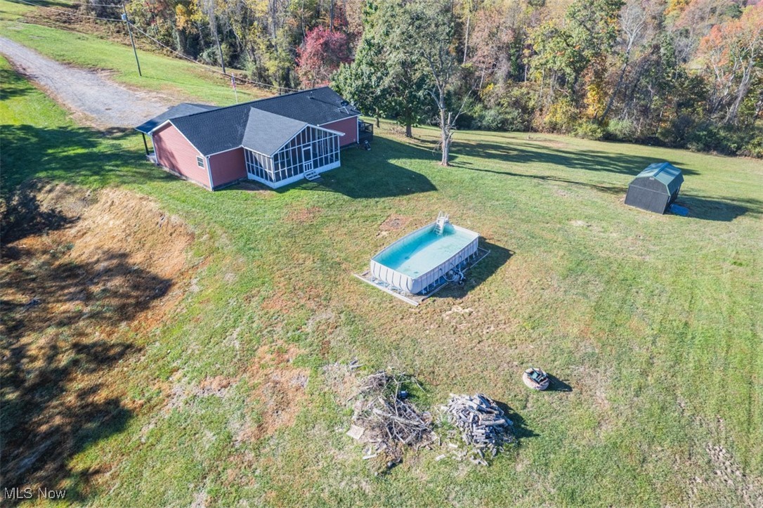 3367 Loomis Ridge Road Parkersburg, WV 26104 - Photo 5 of 43 Bird's eye view of back of home