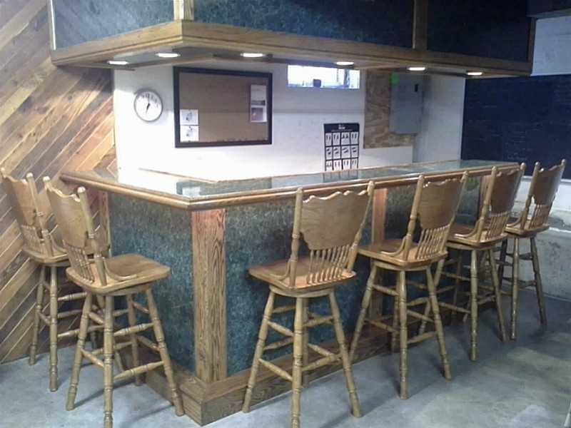 348 Mushrush Road Butler, PA 16002 - Photo 17 of 25 Family Room. Wet bar with sink and mini referigerator