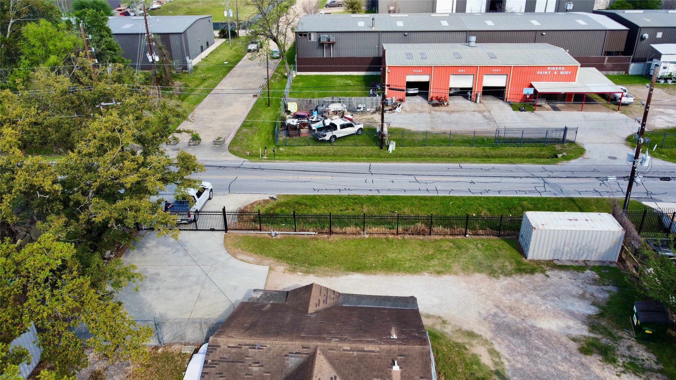 6951 Windfern Road Houston, TX 77040 - Photo 8 of 8 an aerial view of a houses with outdoor space