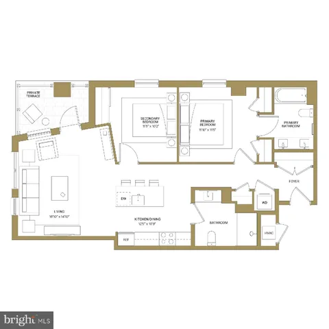 $3,790 | 950 3rd Street Northwest, Unit 301, Washington, DC 20001