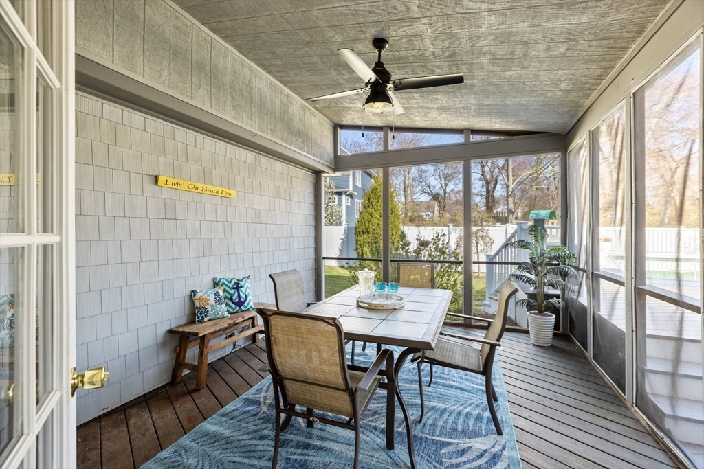 18 Hatherly Road Scituate, MA 02066 - Photo 31 of 42 a view of a dining room with furniture window and outside view