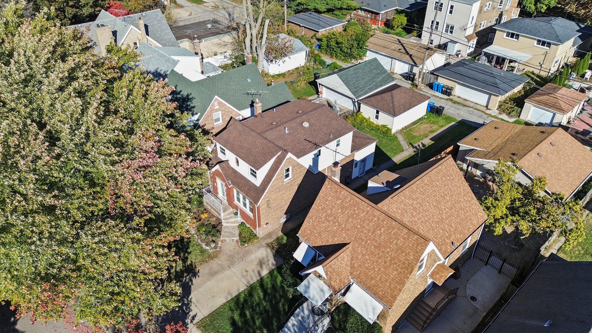 13115 South Escanaba Avenue Chicago, IL 60633 - Photo 20 of 24 an aerial view of a house with a yard