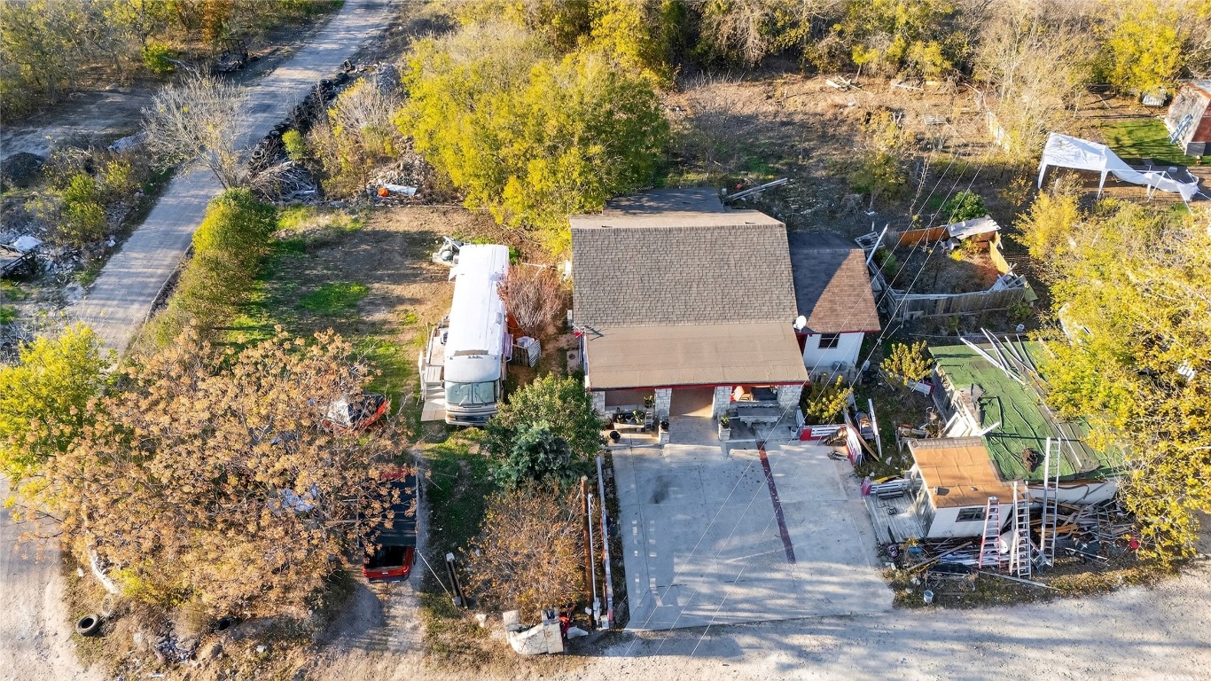 910 Petra's Way Kyle, TX 78640 - Photo 3 of 19 an aerial view of residential houses with outdoor space
