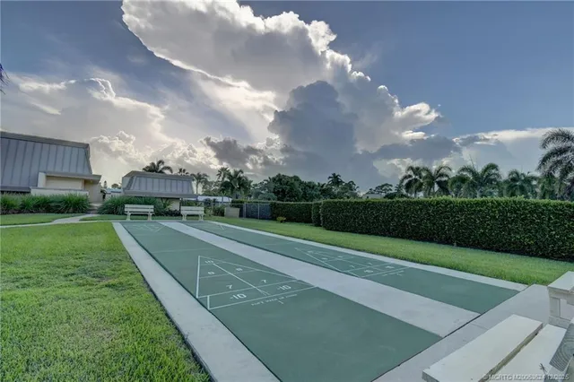 a view of a basketball court
