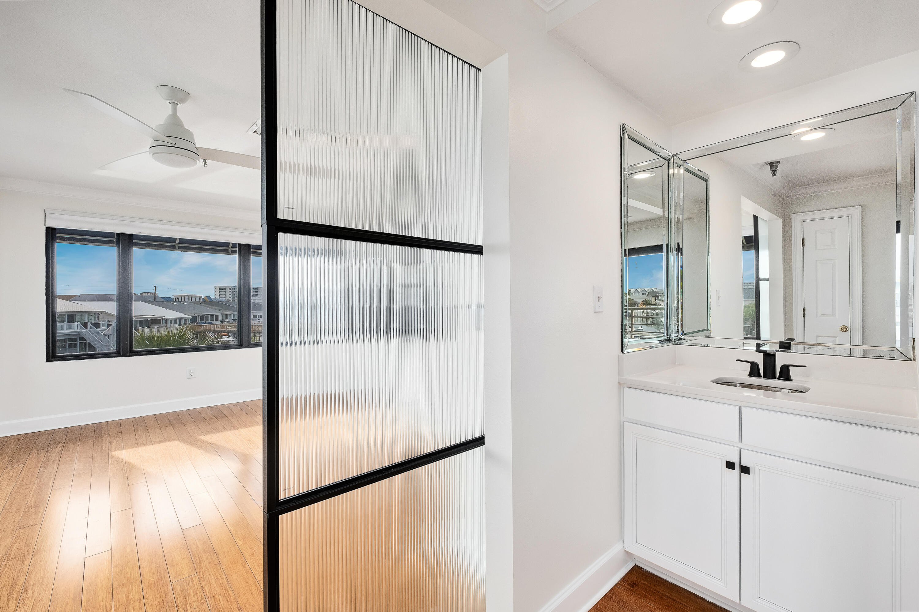 223 Durango Road, Unit 3B Destin, FL 32541 - Photo 19 of 55 Modern Barn Doors & Wet Bar