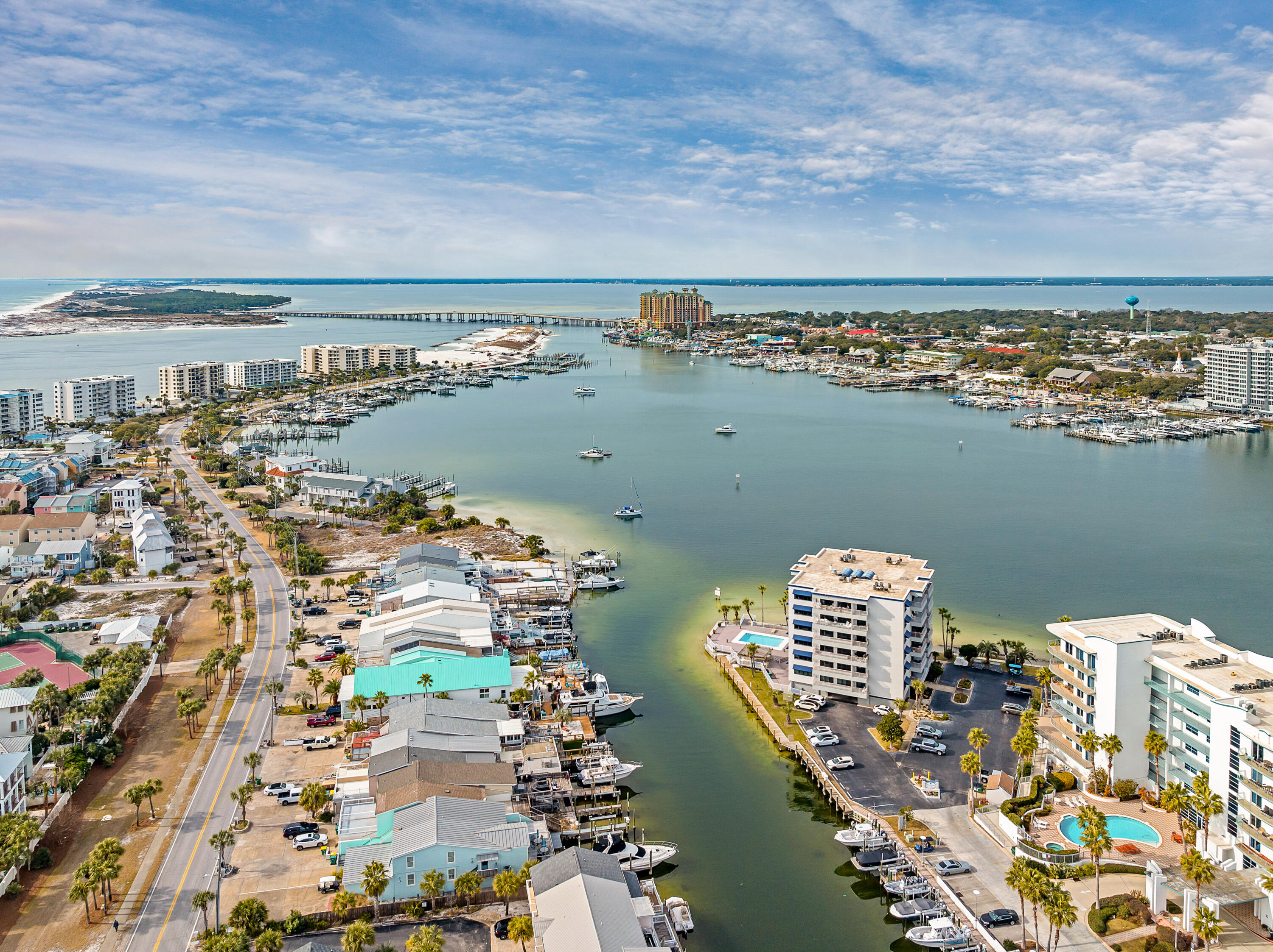 223 Durango Road, Unit 3B Destin, FL 32541 - Photo 49 of 55 Destin Bridge in View