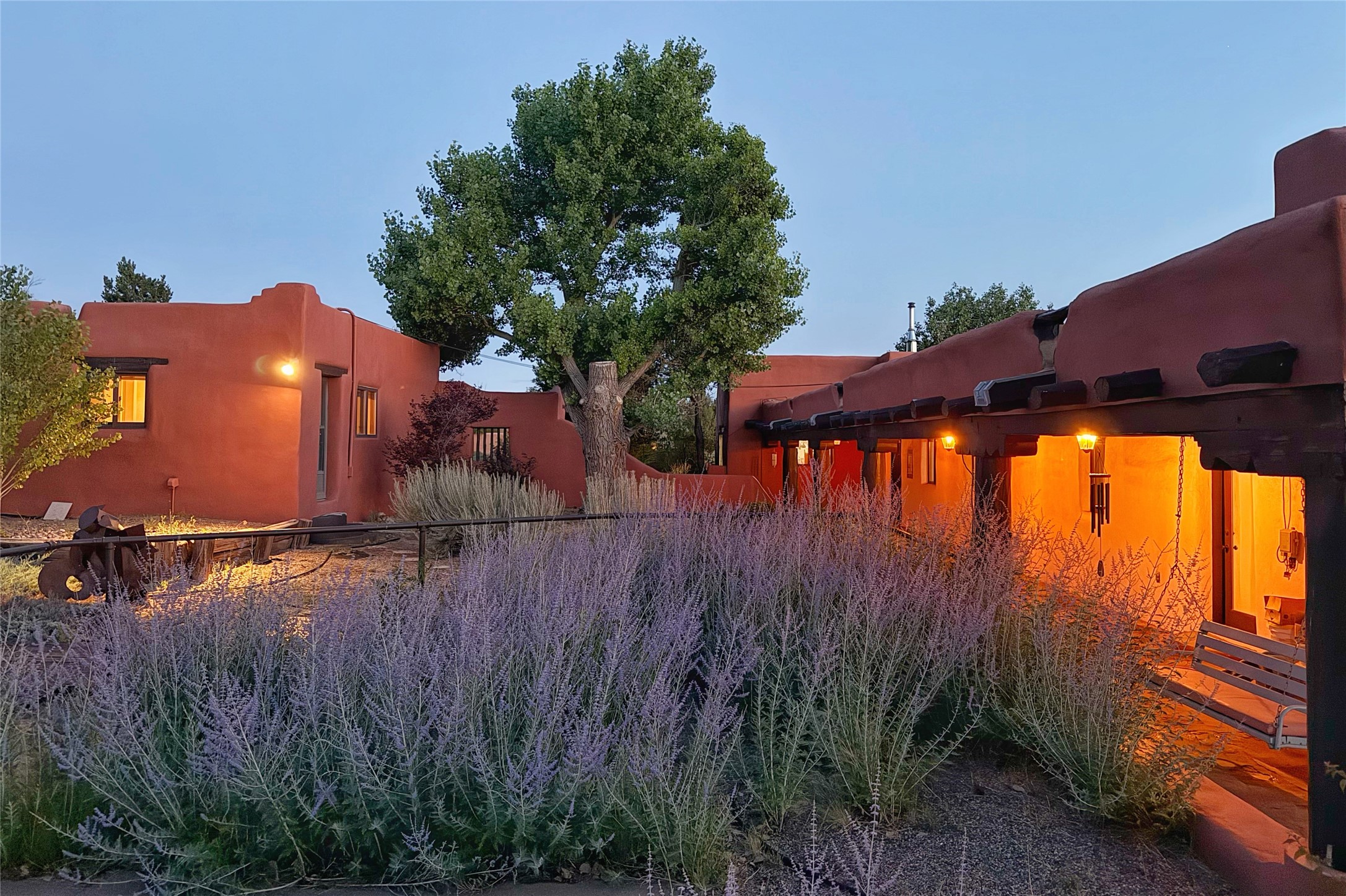 54 Rons Road Santa Fe, NM 87508 - Photo 53 of 99 MAIN HOUSE AND CASITA COURTYARD