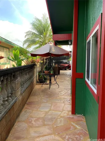 a view of outdoor seating