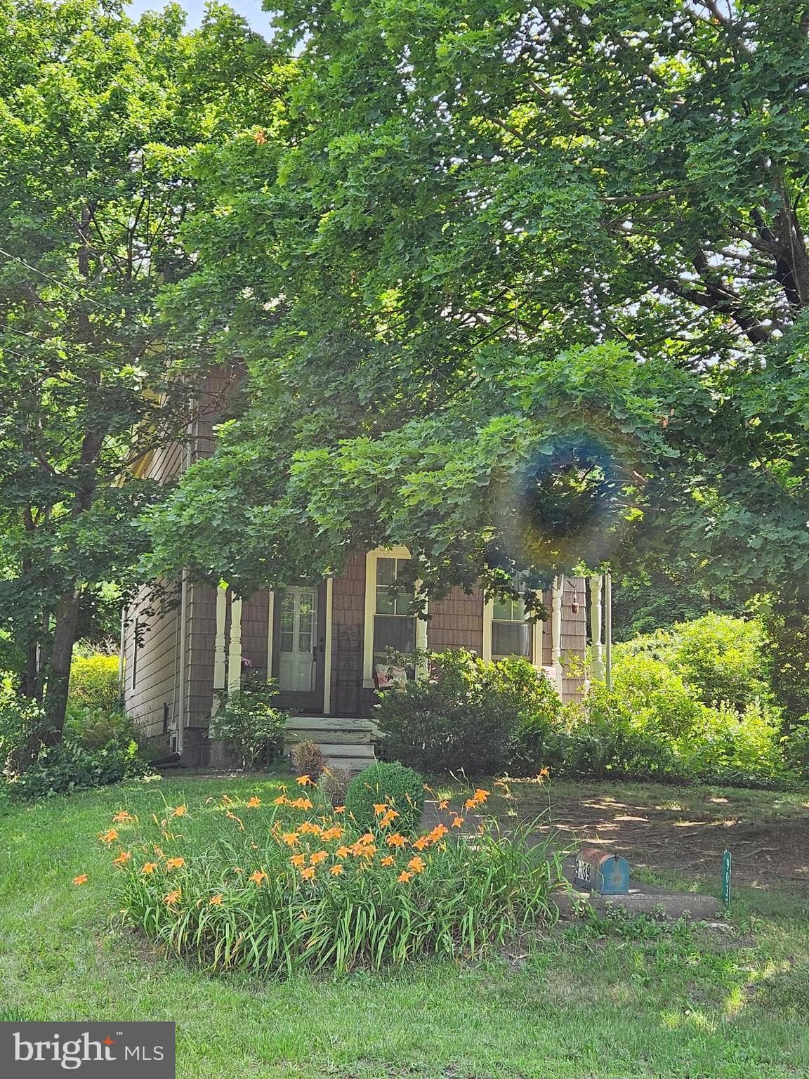9039 Easton Road Ottsville, PA 18942 - Photo 61 of 61 front view of house with a yard and potted plants