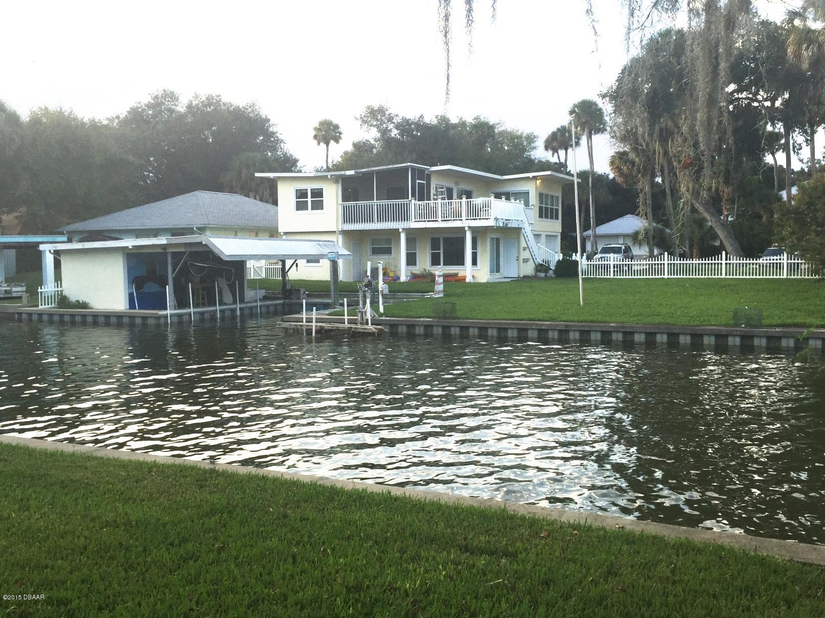 185 Hibiscus Road Edgewater, FL 32141 - Photo 8 of 8 wide canal