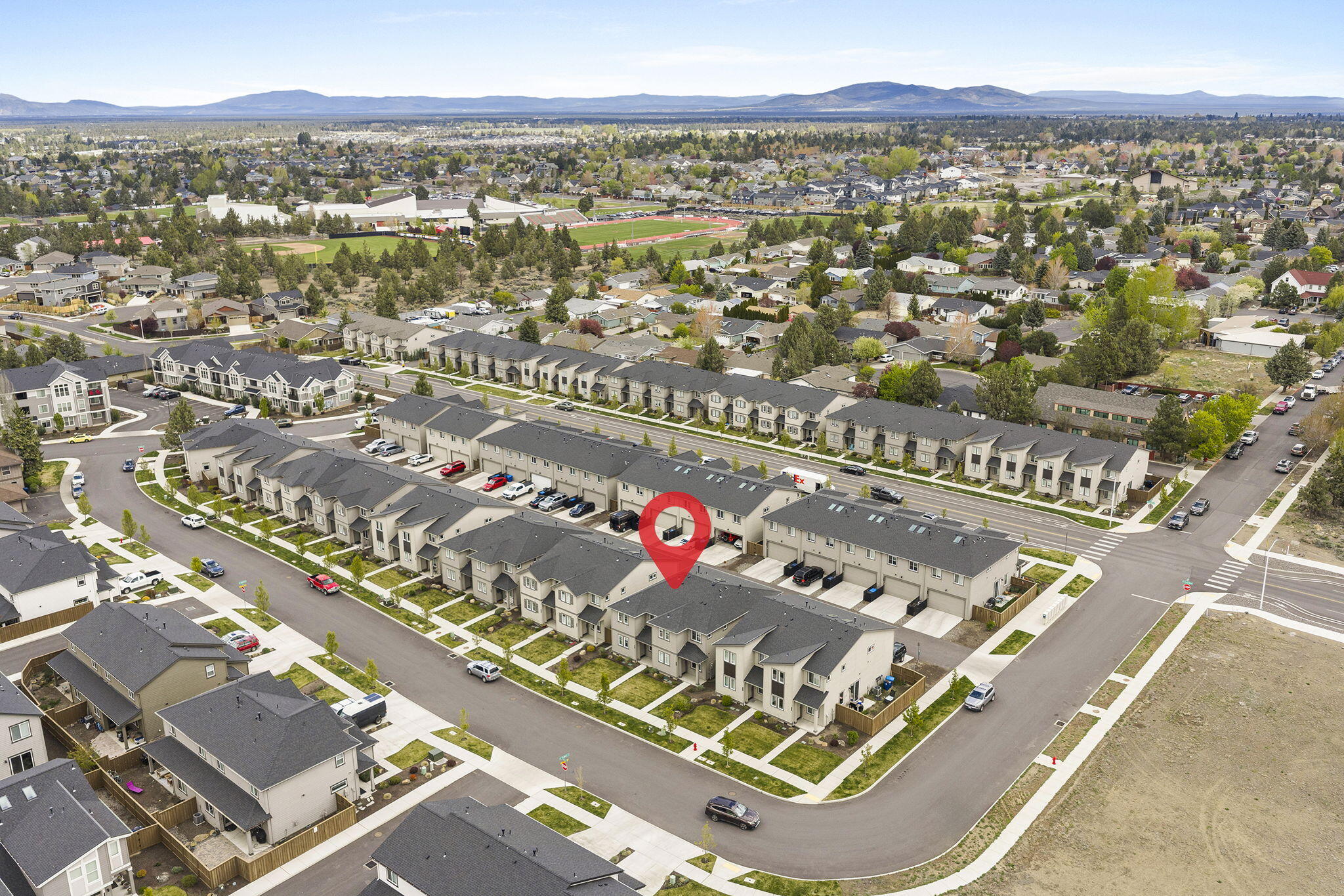 2366 Northeast Victor Place Bend, OR 97701 - Photo 29 of 31 an aerial view of a city