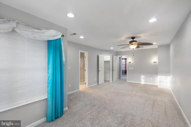 a view of empty room