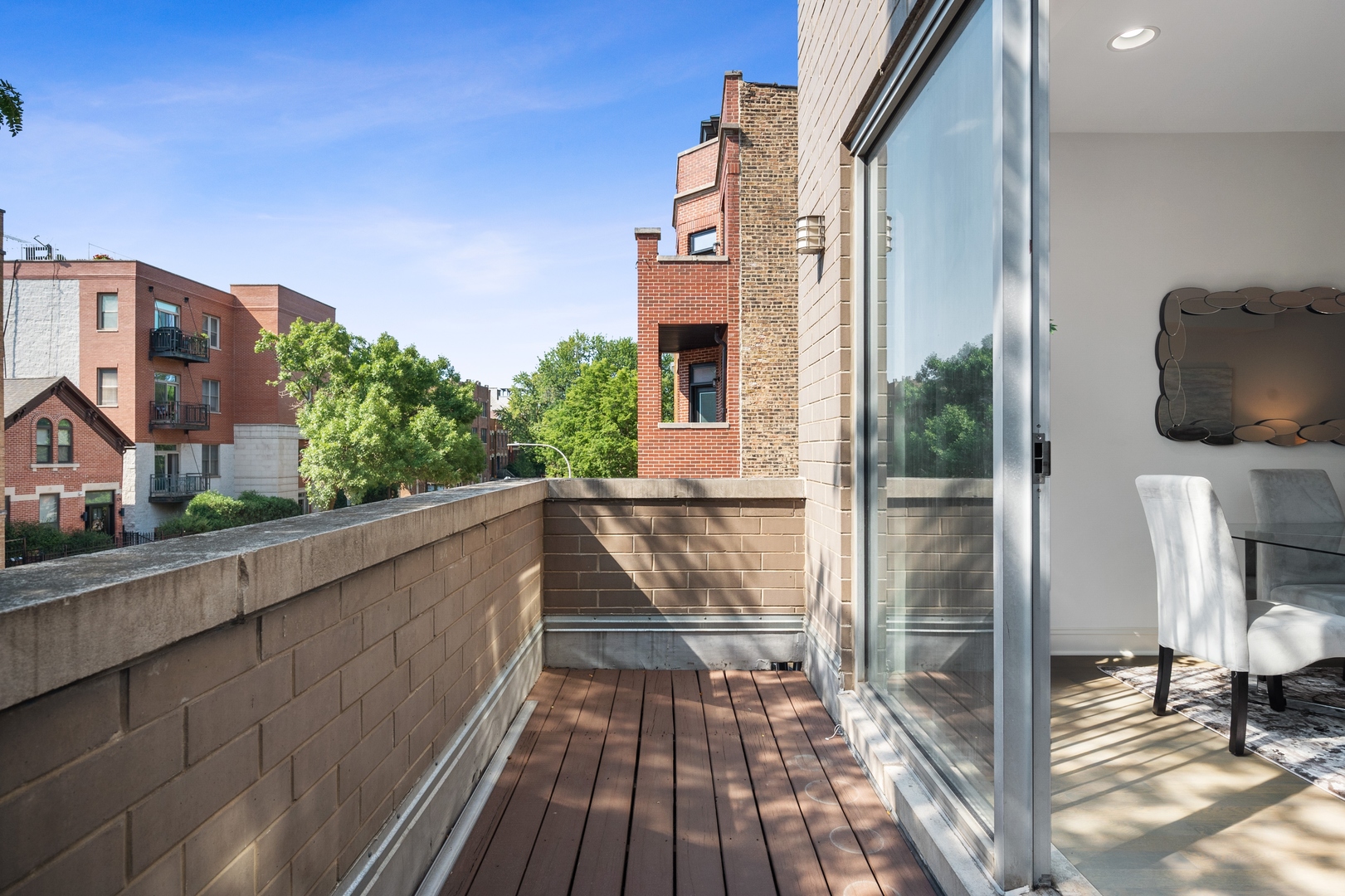 1850 West Division Street, Unit 2E Chicago, IL 60622 - Photo 18 of 22 a view of balcony and a balcony