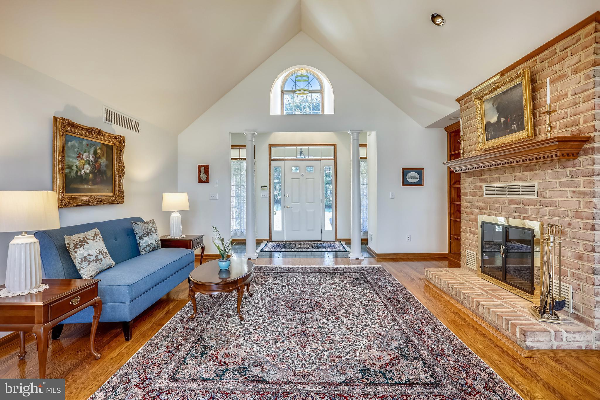 Living Room! Wood burning stove!