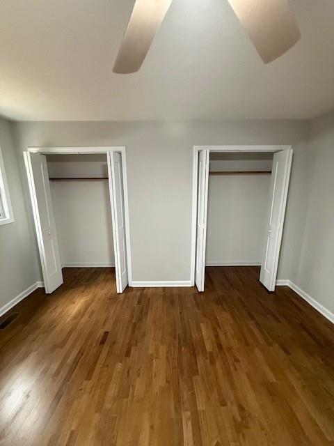 2801 Kellogg Creek Road Acworth, GA 30102 - Photo 24 of 28 an empty room with wooden floor and closet