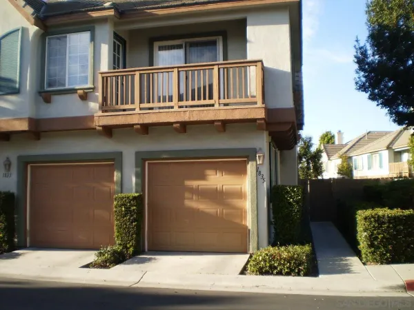 a front view of a house with entryway