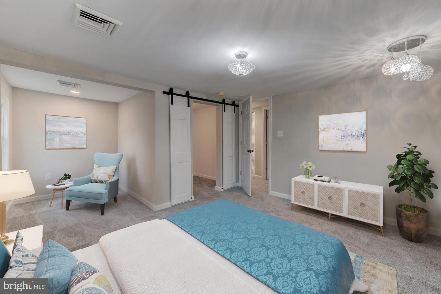 419 Radix Road Williamstown, NJ 08094 - Photo 14 of 29 Large Master Bedroom with sitting room