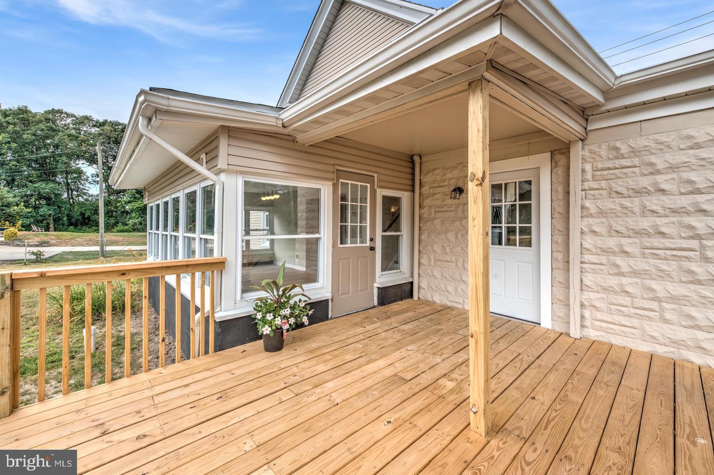 419 Radix Road Williamstown, NJ 08094 - Photo 23 of 29 Deck Off Sun Room