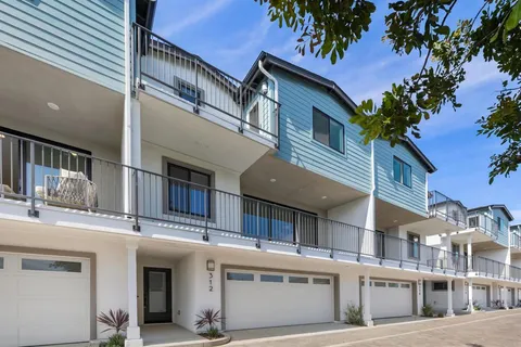 a view of a building with a street
