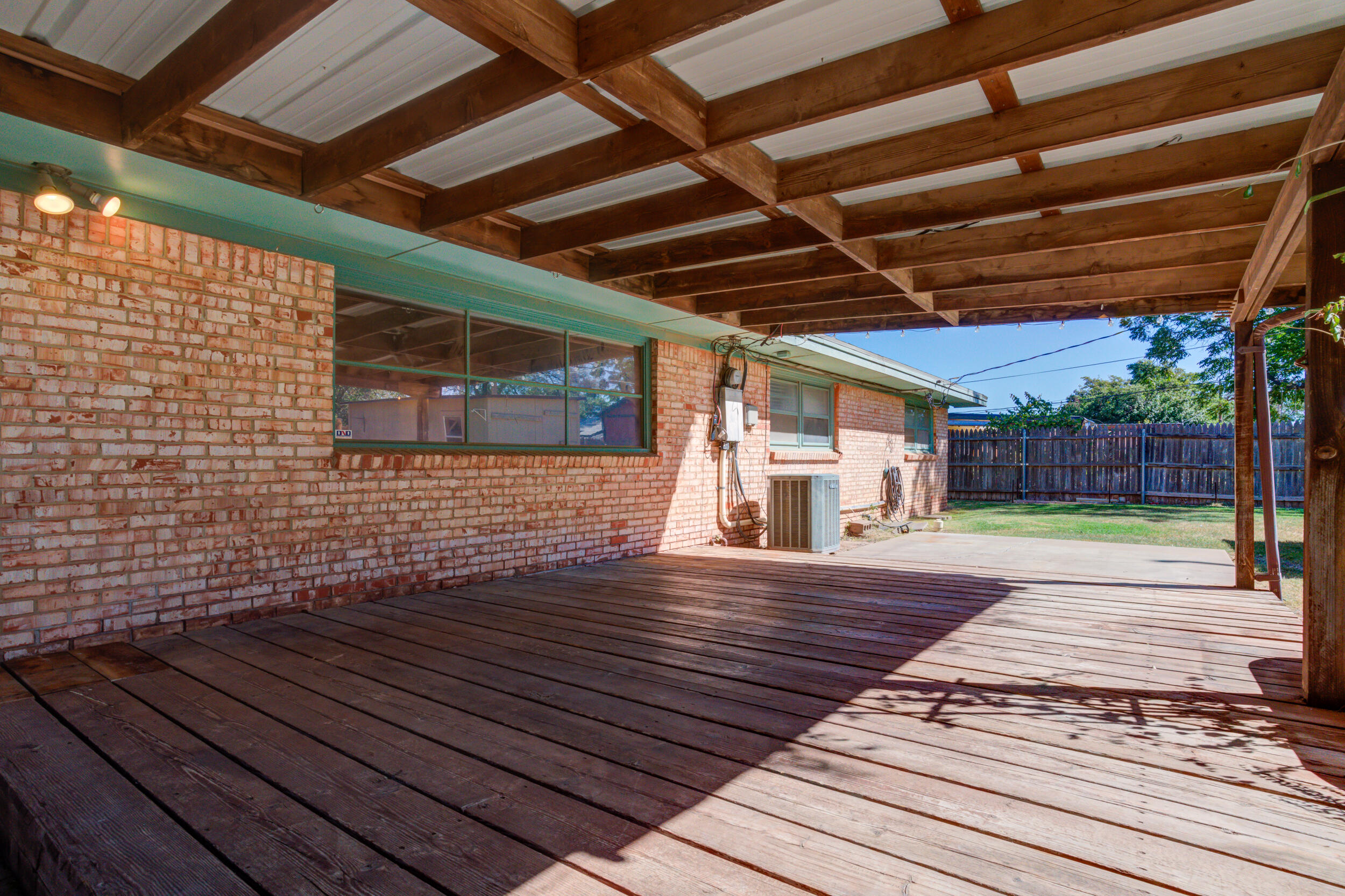 5403 8th Street Lubbock, TX 79416 - Photo 27 of 30 a view of a backyard of a house