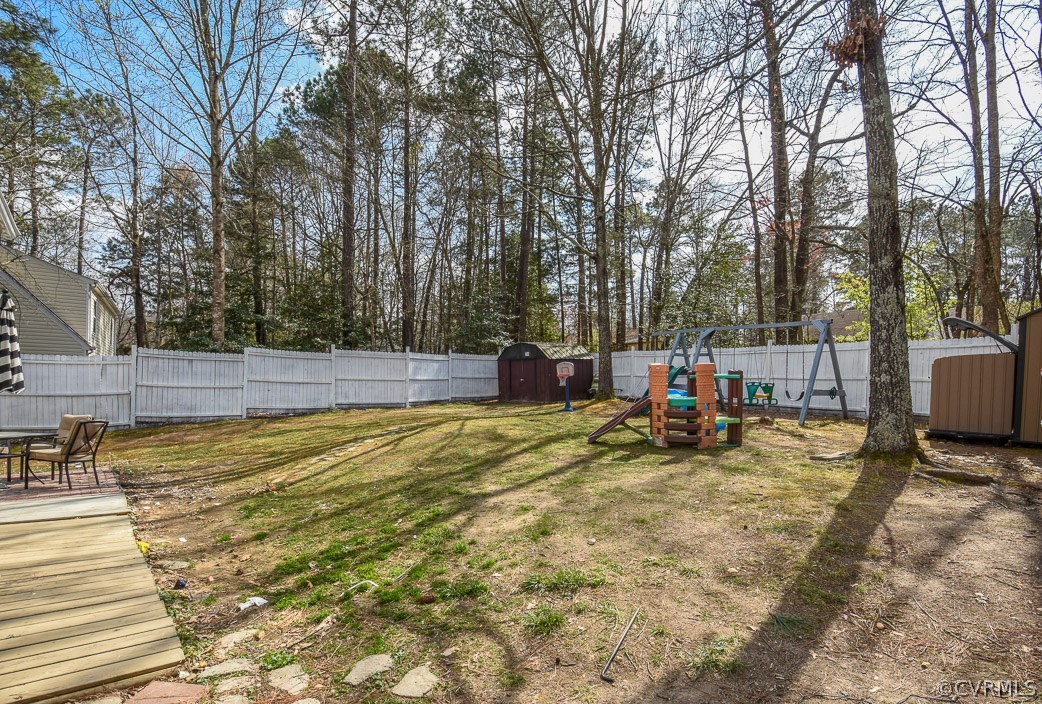 2612 Colgrave Road Midlothian, VA 23112 - Photo 9 of 33 a view of swimming pool with sitting area and slide