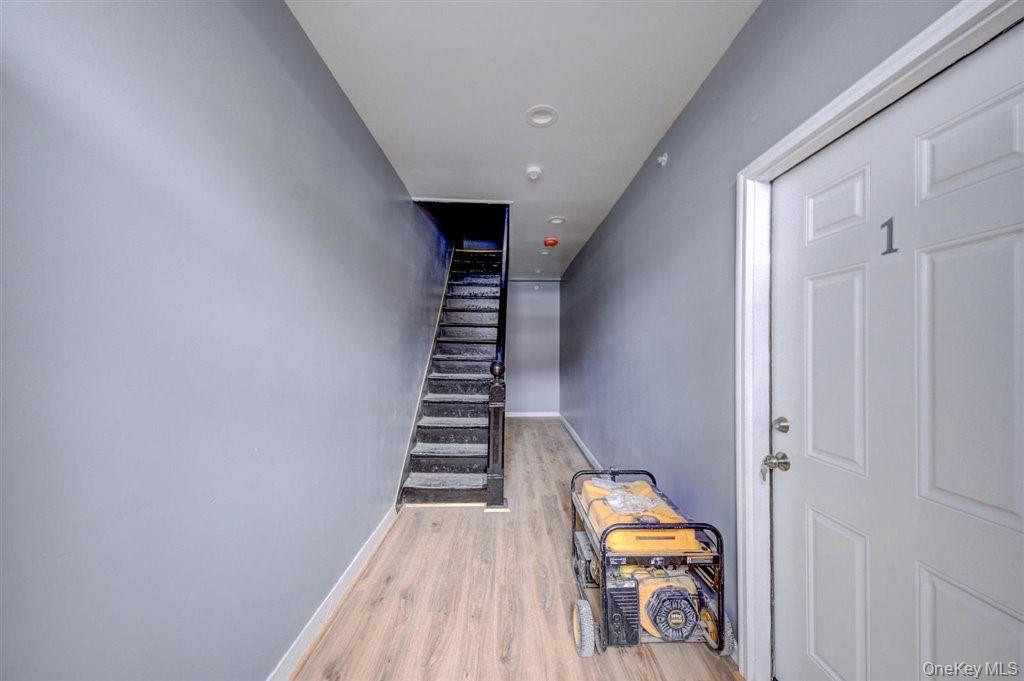 93 South Lander Street, Unit 2 Newburgh, NY 12550 - Photo 5 of 21 a view of entryway with wooden floor