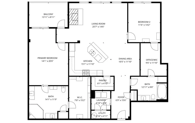 $599,900 | 4929 Forest Avenue, Unit 2E, Downers Grove, IL 60515