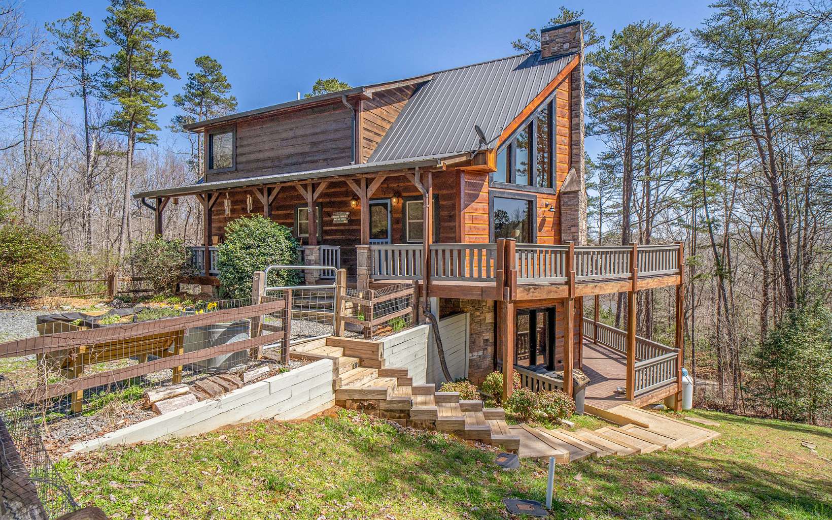 81 Keith Lane Blue Ridge, GA 30513 - Photo 1 of 1 a view of house with outdoor seating