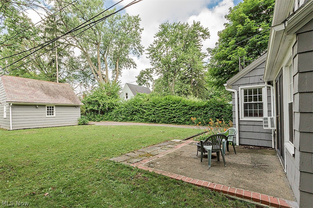 3164 Chadbourne Road Cleveland, OH 44120 - Photo 32 of 33 Large Backyard with patio for entertaining