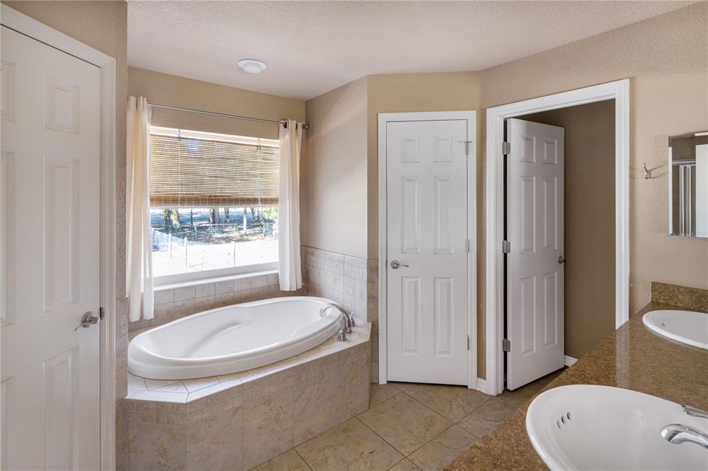 4495 Southeast 150th Street Summerfield, FL 34491 - Photo 23 of 76 a bathroom with a tub and a toilet