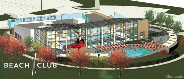 an aerial view of a residential houses with outdoor space