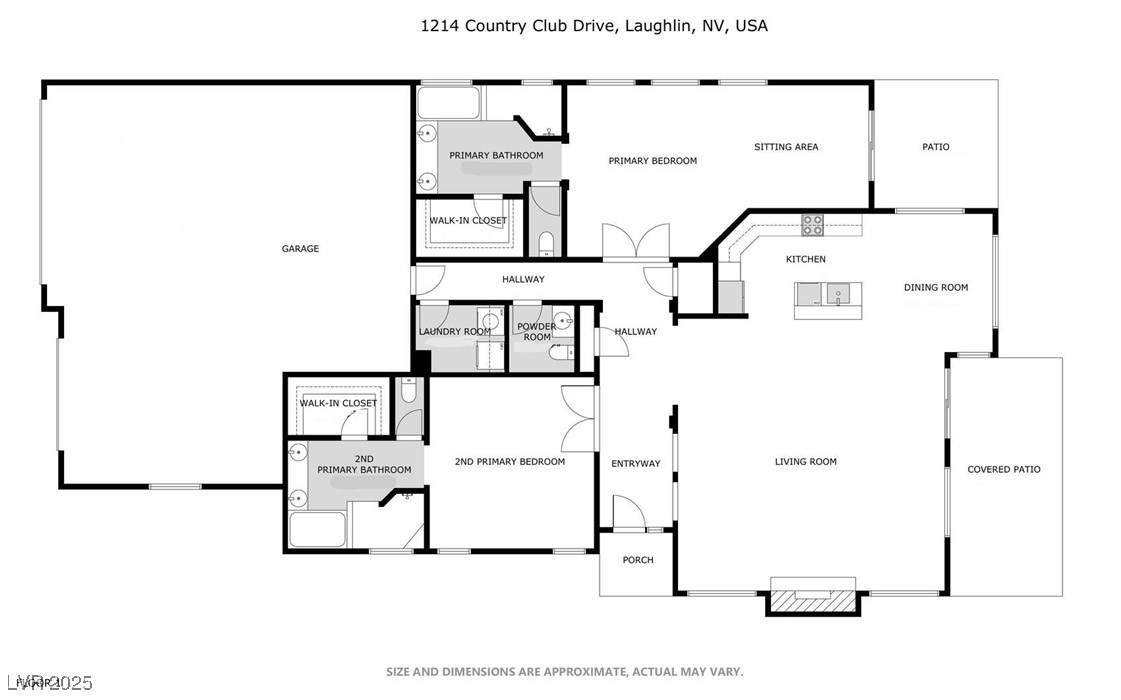 1214 Country Club Drive Laughlin, NV 89029 - Photo 54 of 54 Floor Plan