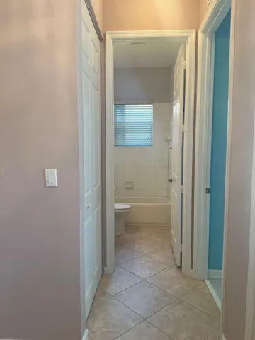 a view of a garden with a fountain