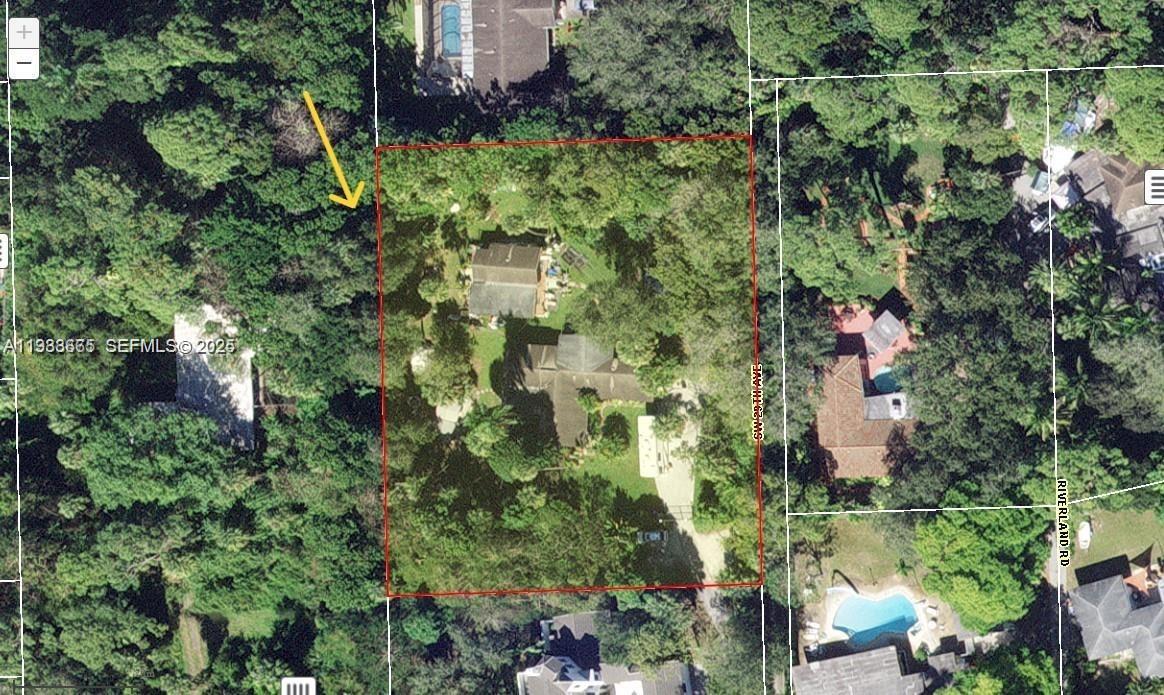 2913 Riverland Road Fort Lauderdale, FL 33312 - Photo 13 of 15 an aerial view of residential house with outdoor space and trees all around