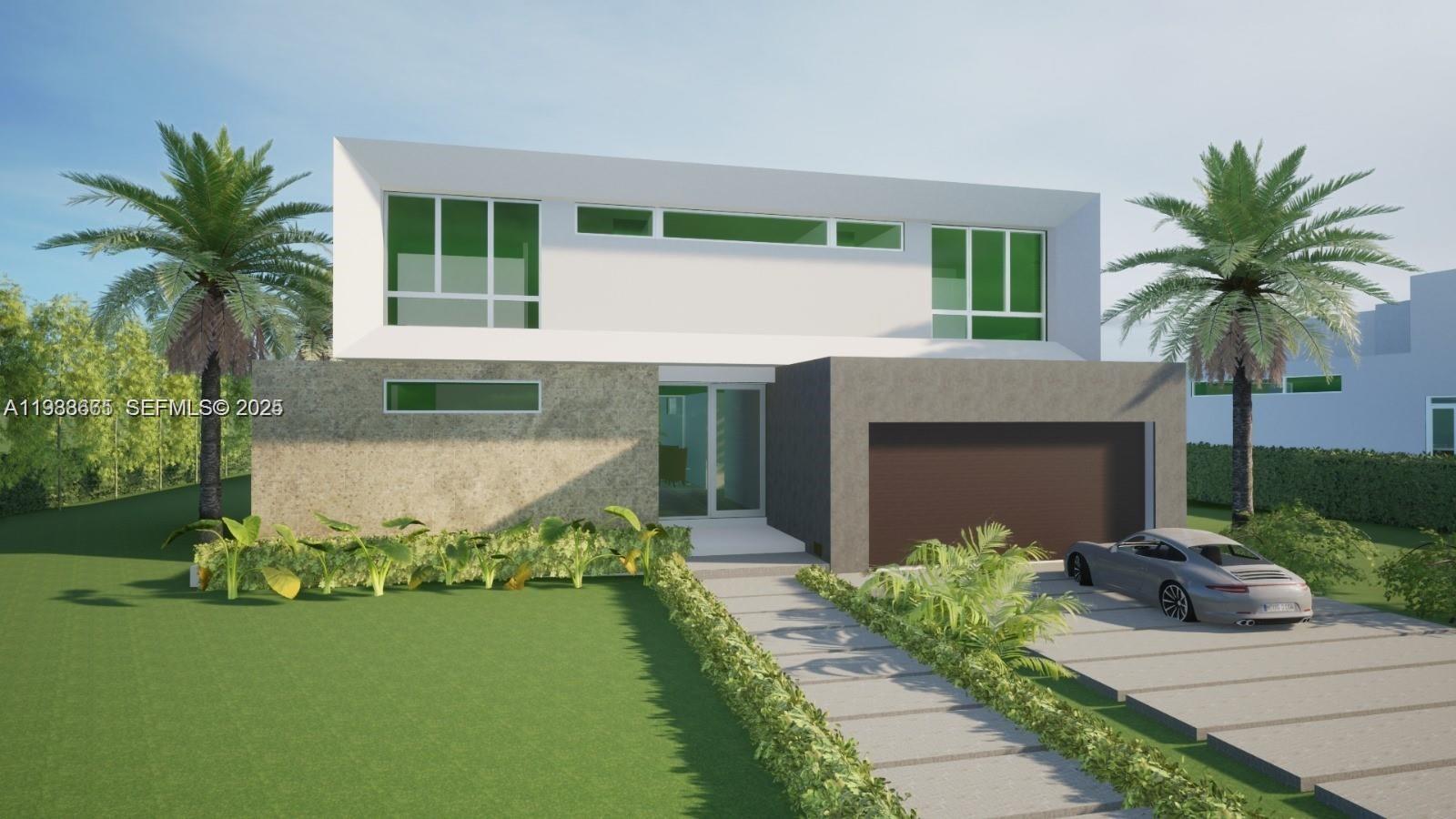 2913 Riverland Road Fort Lauderdale, FL 33312 - Photo 8 of 15 a front view of a house with a garden and yard