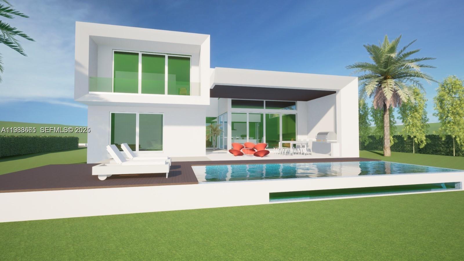 2913 Riverland Road Fort Lauderdale, FL 33312 - Photo 9 of 15 a view of house with outdoor space porch and swimming pool