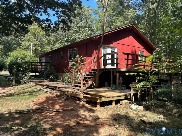 a view of swimming pool with a patio