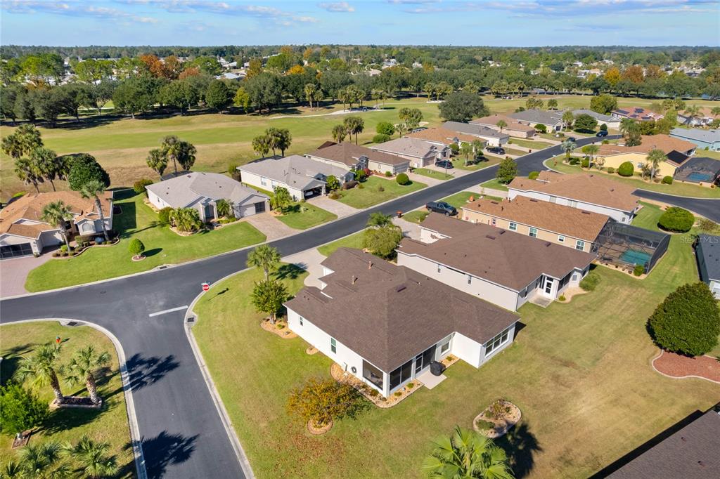 15657 Southwest 11th Terrace Road Ocala, FL 34473 - Photo 35 of 42 an aerial view of a house with a swimming pool