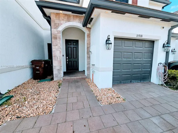 a entryway of a house